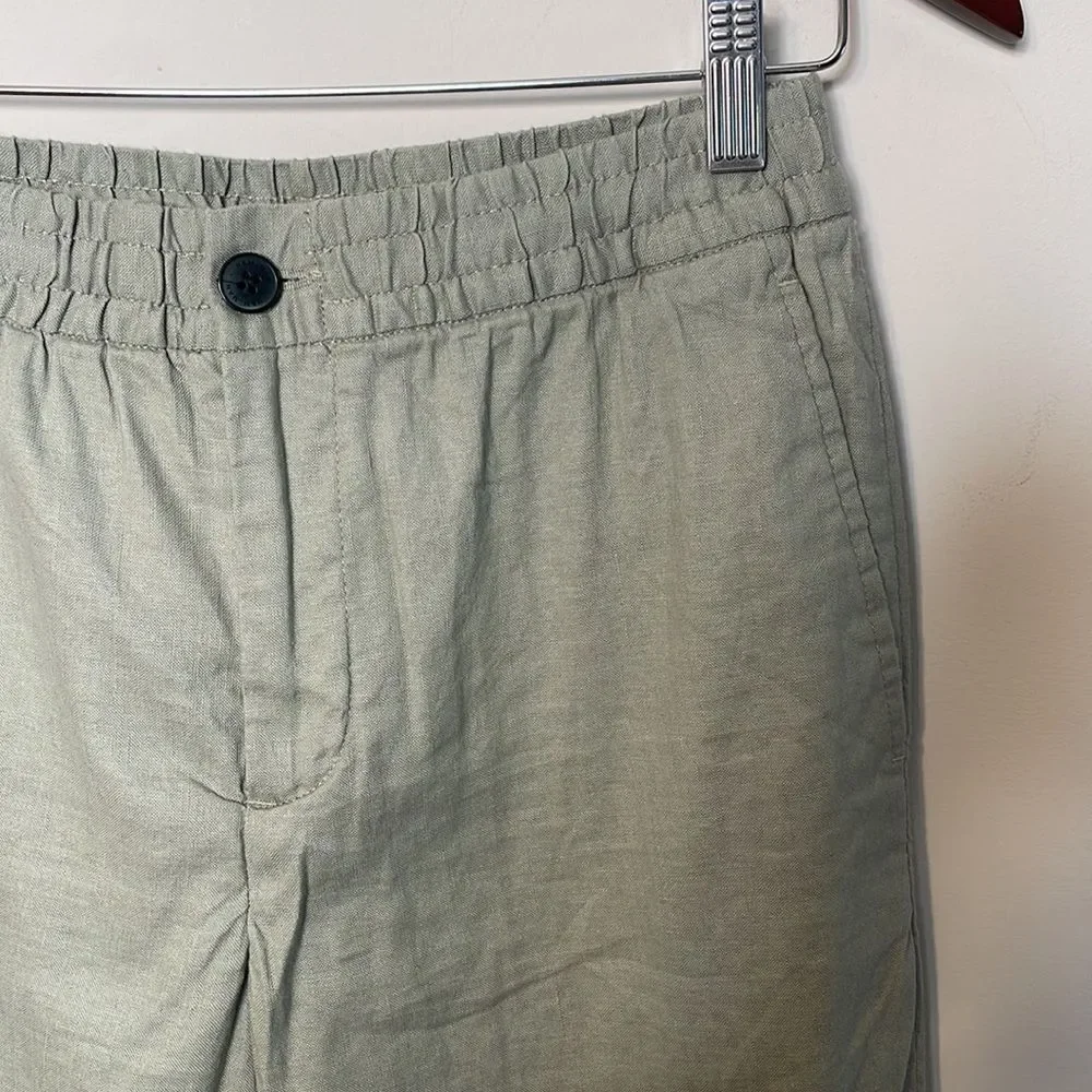 H&M Regular Fit Linen Blend Pants XS